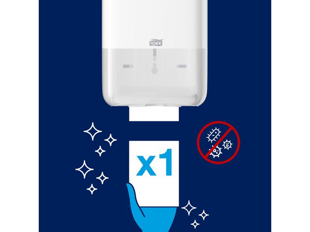 Dispenser TORK T3 toalettpapper svart